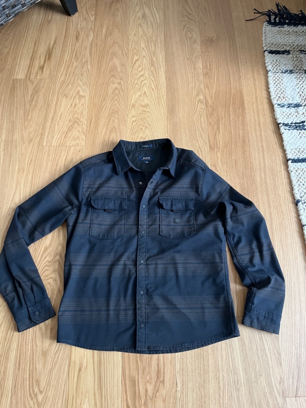 Roark Men's Diablo Long Sleeve Flannel Shirt size M